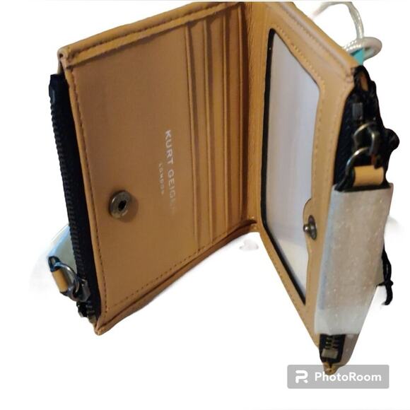 NWT Kurt Geiger Leather Wallet - Picture 2 of 3